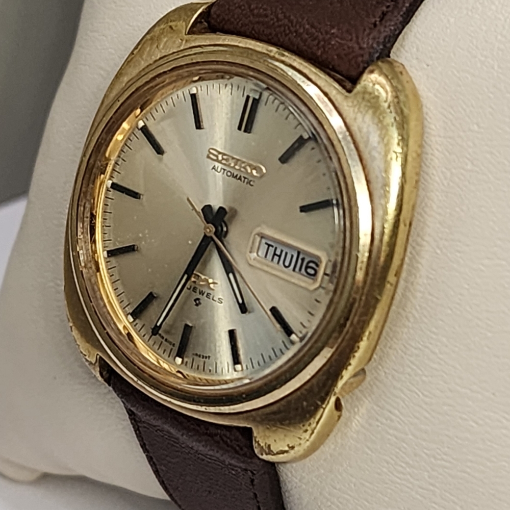 1970 Seiko dx Gold-Tone Automatic Watch